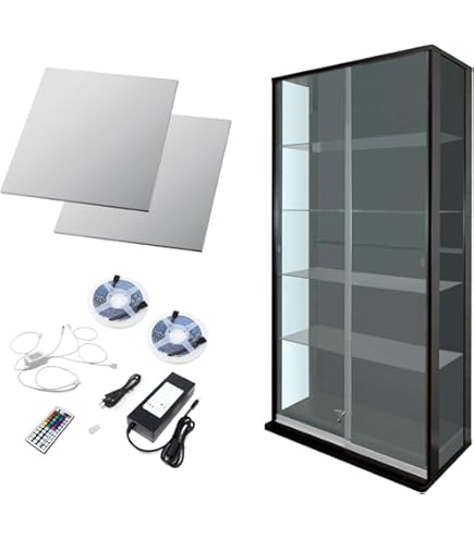 Amazon.co.jp: コレクションケース ガラスケース、骨董品陳列