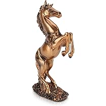 金色の馬の彫刻 金の馬の彫刻の写真素材 [10888184] - PIXTA