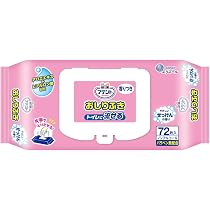 Amazon.co.jp: 【まとめ買い】アテント 流せるおしりふき 無香料 72枚