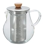 HARIO (ハリオ) ティーピッチャー 700ml 耐熱ガラス ティーポット TPC-70HSV