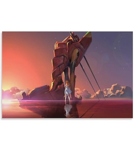 Amazon.co.jp: 新世紀エヴァンゲリオン 綾波レイ 絵画 インテリア