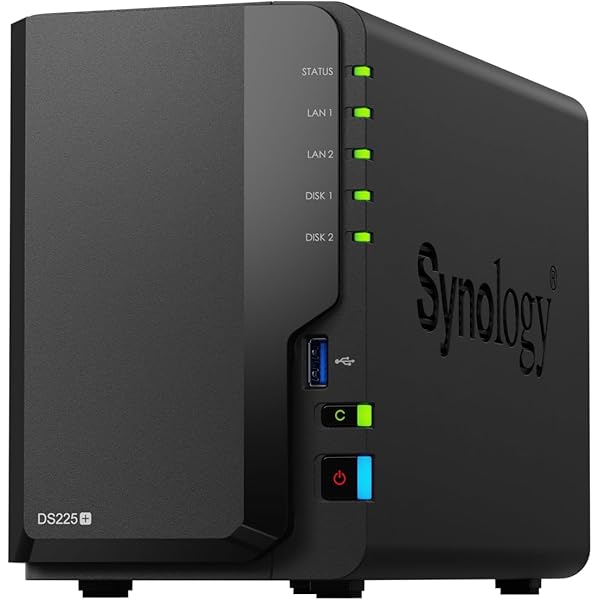 Synology DS224+ 2 Bay NAS : Amazon.sg: Sporting Goods
