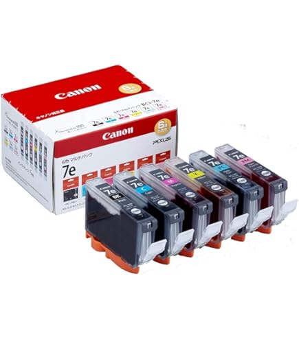 Amazon.co.jp: Canon Canon 純正 インクカートリッジ BCI-6(BK/C/M/Y