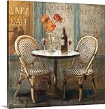 Danhui Naiプレミアムシックラップキャンバス壁アート印刷題名Meet Me at Le Cafe I 36" x 36" 2219314_24_36x36_none