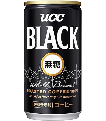 Amazon.co.jp: UCC BLACK ブラック無糖コーヒー 缶185g×30本入【×2