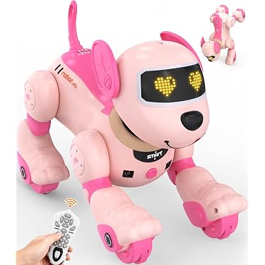 Amazon | ロボット犬 音楽演奏 犬型ロボット犬プログラミング 音声制御