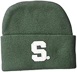 NCAA Michigan State Spartans幼児ニットキャップ、新しい生まれ、グリーン