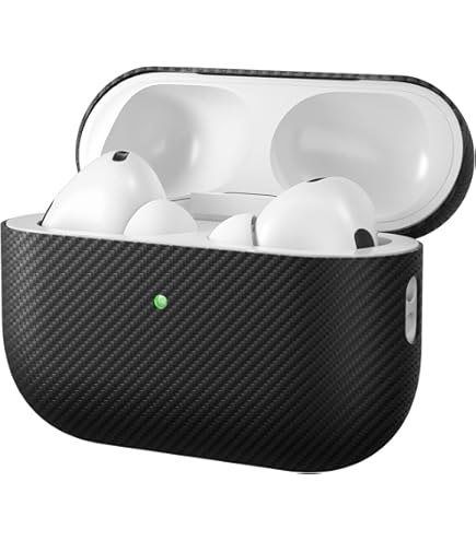 Apple Airpods Pro (第2世代)　ワールドガジェッツのケース付き Amazon.co.jp: AirPods Pro2 (第2世代) 専用 純度99%カーボン