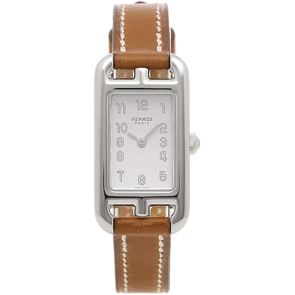 エルメス　Hウォッチ　ブラウン 未使用)HERMES エルメス Hウォッチ W036732WW00（商品ID