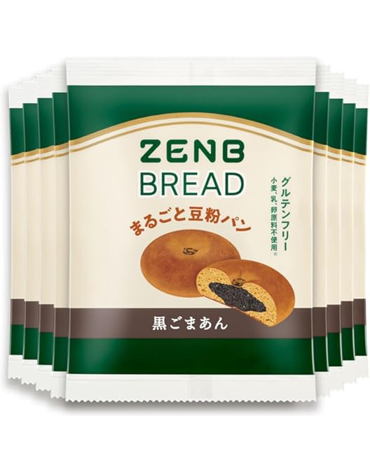Amazon.co.jp: ZENB ZENB Bread, Gluten-Free Bread, 3 Types, 6
