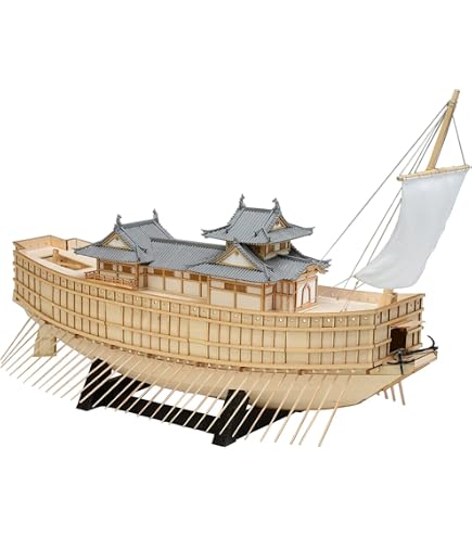 Amazon | ウッディジョー 1/24 八丁櫓 はっちょうろ 木製帆船模型 組立