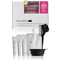 Amazon | COLORIS 白髪染め ヘアカラー 【医薬部外品/サロン専売/低