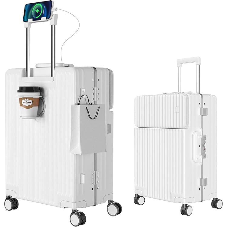 Amazon | [JOORTI] [在庫処分] スーツケース フロントオープン 機内