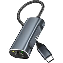 Amazon.co.jp: USB LAN変換アダプター 【RJ45 1Gbps+100W PD充電】2-IN