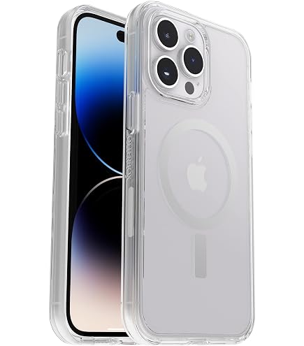 OtterBox SYMMETRY SERIES+ CLEAR Antimicrobial Case with MagSafe