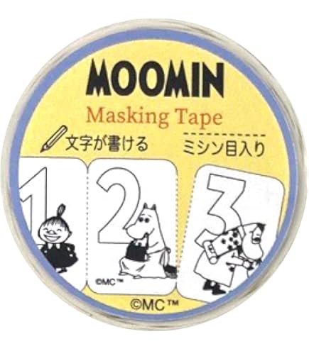 学研ステイフル　ムーミン&リトルミイ　マスキングテープ　16点 Amazon | 学研ステイフル ムーミン マスキングテープ 透明 幅