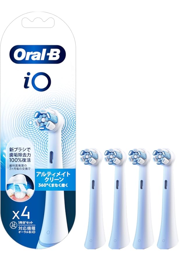 Amazon.co.jp: ブラウン オーラルB iO6 充電式 電動歯ブラシ ホワイト