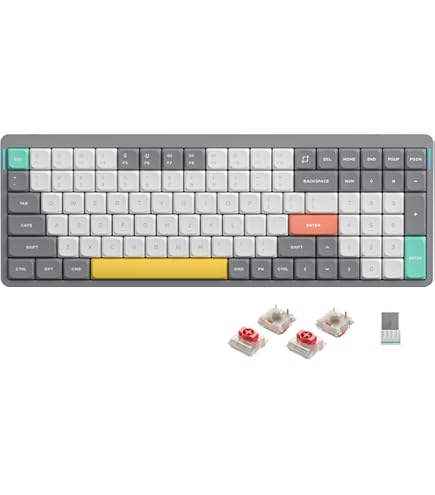 Amazon | Nuphy Air96 メカニカルキーボード テンキー付き ロー