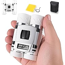 Amazon | 双眼鏡【2025業界新開発・99.8%透過率・防振・ 超軽量210g