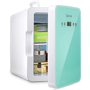 AstroAI 冷蔵庫 小型 ミニ冷蔵庫 小型冷蔵庫 冷温庫 6L 化粧品 小型でポータブル 家庭 車載両用 保温 保冷…