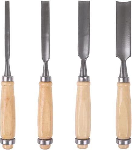 Gouge à Sculpter Faithfull - Lame 25 Mm - Manche Bois - Pour Travail Du Bois Artisanal