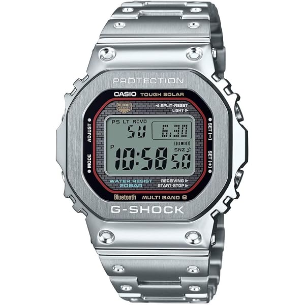 5577 未使用 カシオ G-SHOCK フルメタル GMW-B5000PC G-SHOCK]フルメタル GMW-B5000GD-1JF 電波ソーラーの通販