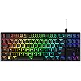 HyperX Alloy Origins Core - Tenkeyless Mechanical Gaming Keyboard - Compact Form Factor – HX Blue Switch - RGB LED Backlit