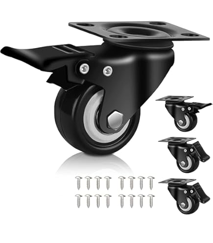 Amazon.co.jp: Gシリｰズ旋回式ゴム車輪 75mm 440G-R75 : DIY・工具 