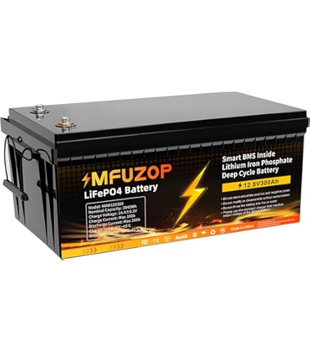 LiPo4 リン酸鉄リチウムイオンバッテリー　12V Amazon | KUNLUNリン酸鉄リチウムイオンバッテリーLiFePO4
