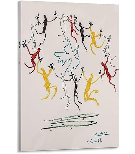 Amazon.co.jp: ゲルニカ 1937 パブロ・ピカソ作 18x8 美術館アート