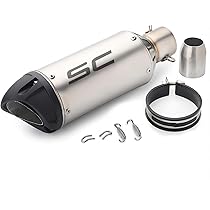 ゆきち様　PMCレーシングサイレンサー単品 ツキギレーシング製GPZ1000RX サイレンサーマフラー 社外 中古