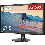 レノボ T2224d 21.5インチワイド /IPS液晶モニタ/1920 x 1080/DisplayPort/VGA/低ブルーライト/VESA マウント/HDMI対応可能（変換ケーブル付属）/Switch·PS対応(整備済み品)