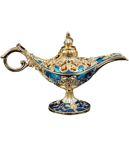 美術品・アンティーク・コレクション アラジン ランプ型 ガラス製 香水