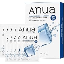 Amazon.co.jp: ANUA(アヌア)8 ヒアルロン酸カテキンクーリングマスク