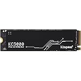 Kingston KC3000 PCIe 4.0 NVMe M.2 SSD - High-Performance Storage for Desktop and Laptop PCs -SKC3000D/2048G