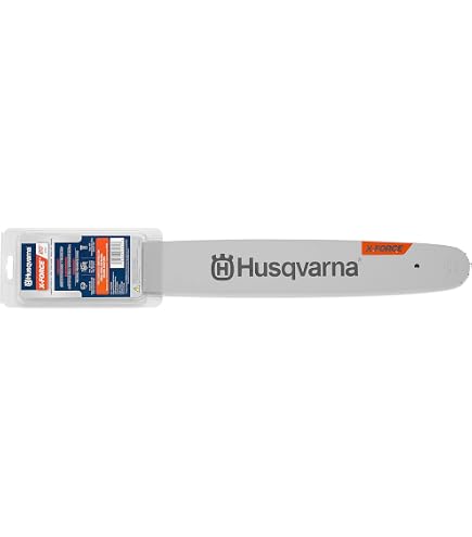 Amazon | Husqvarna 18-in X-Force Chainsaw Guide Bar | チェーンソー