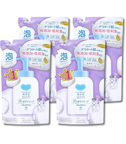 Amazon | カウブランド 無添加 カウブランド無添加 泡のボディソープ