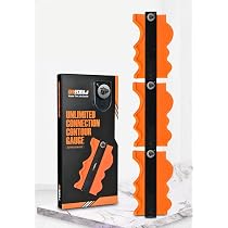 Amazon.co.jp: 3個【無限連結型】日本初登場 型取りゲージ コンター 