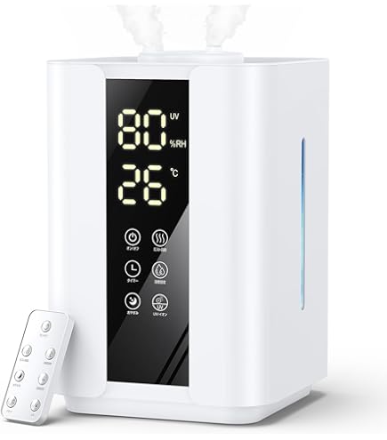 Amazon.co.jp: 加湿器 大容量 6L 超音波式 加湿器 アロマ マイナス