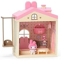 マイメロディ　クロミ　ドールハウス サンリオ］マイメロディ＆クロミ ドールハウス ミニチュア【可爱