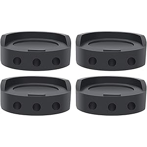 【最新款】防振パッド 洗濯機対応用 4個入り 洗濯機 かさ上げ 足パッド 洗濯機/冷蔵庫/ソファー/テーブル/ベッドの高…