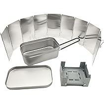 Amazon | 【風防付きで安心】シンプルメスティン3点セット｜メスティン