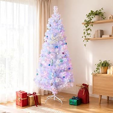 紫白クリスマスツリー❣️ayu❣️6点セット❣️ Amazon.co.jp Best Sellers: The most popular items in Christmas Trees