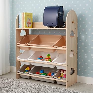 Amazon.co.jp 売れ筋ランキング: 子ども用シェルフ の中で最も人気の