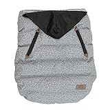 ホイップクリーム 2WAY　ベビーウォーマー（抱っこ紐　ベビーカー） ツイード×ブラック