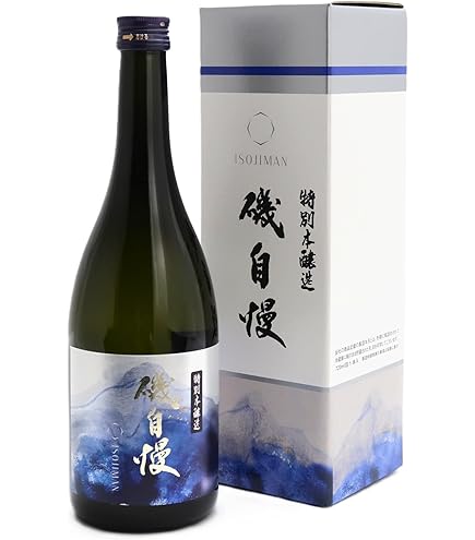 Amazon.co.jp: 磯自慢 水響華（すいきょうか）大吟醸1.8L 磯自慢酒造