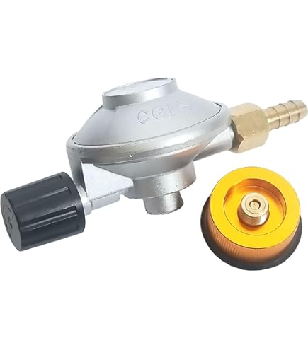 Amazon.co.jp: エルロン 新型デュアルコネクションレギュレーター