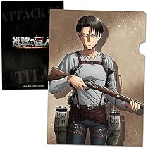 進撃の巨人 クリアファイル ローソン リヴァイ file_4_a8f7cca3-9304-4436-8982