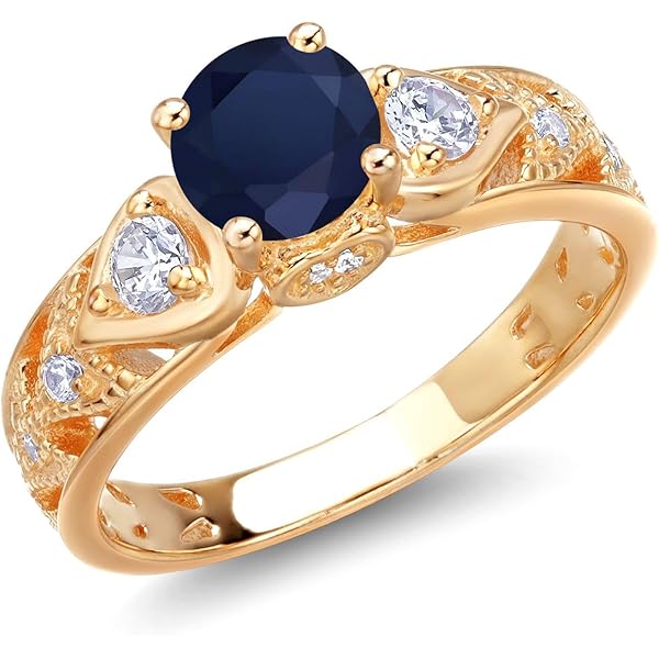 Amazon | [Gem Stone King] 2.26カラット 天然 ルビー リング 指輪