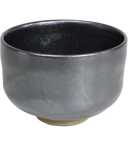 Amazon | 淡いベージュの陶器製茶碗と木箱 大正時代求 三葉葵 家紋